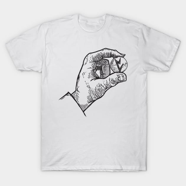 Take a Vrill Pill T-Shirt by Mansemat